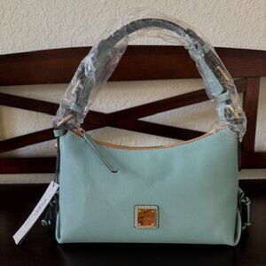 Dooney & Bourke Penrose Hobo 25 Powder Blue Aqua  NWT